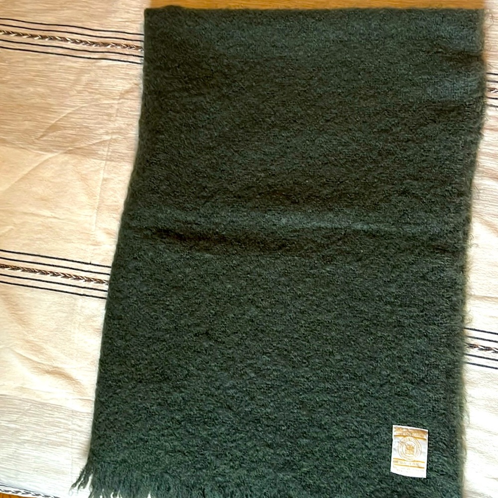 Vintage Hudson’s bay scarf.